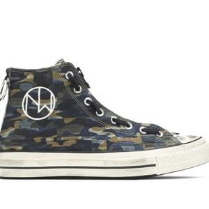 Converse X Undercover Jun Takahashi 1970’s Chuck Taylor Hi Tops Camo LTD ED NWOT